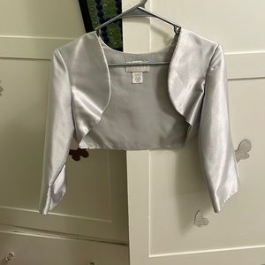 Silver Shawl/shrug